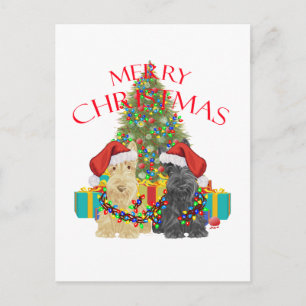 Cartes Pour Fêtes Annuelles Assistants du Père Noël