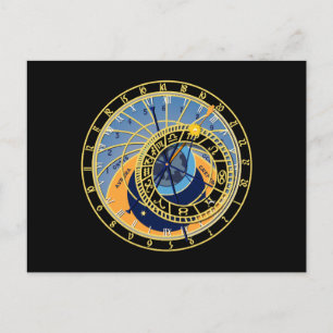 Cartes Pour Fêtes Annuelles Astrologie de l'horloge astronomique