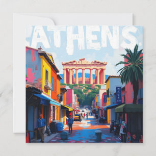Cartes Pour Fêtes Annuelles Athènes