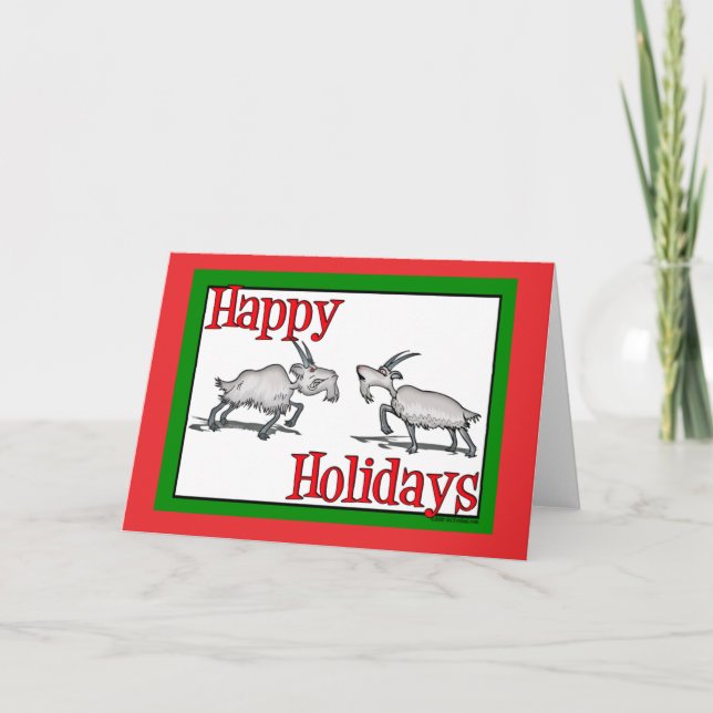 Cartes Pour Fêtes Annuelles Attitude des Fêtes (Devant)