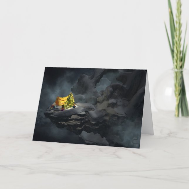 Cartes Pour Fêtes Annuelles Au dessus du ` s du monde (Devant)