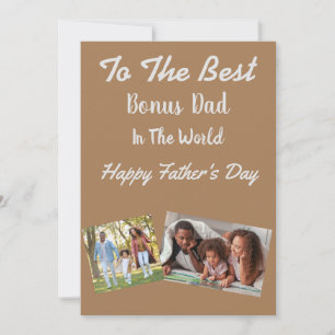 Cartes Pour Fêtes Annuelles Au Meilleur Bonus Papa Du Monde