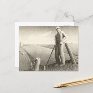 Cartes Pour Fêtes Annuelles Au printemps par Grant Wood