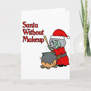 Cartes Pour Fêtes Annuelles aucun maquillage