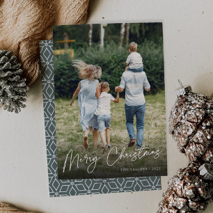Cartes Pour Fêtes Annuelles Autographe   Joyeux Noël photo verticale