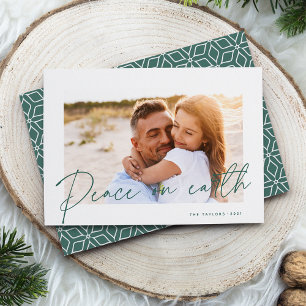 Cartes Pour Fêtes Annuelles Autographe   Paix sur Terre