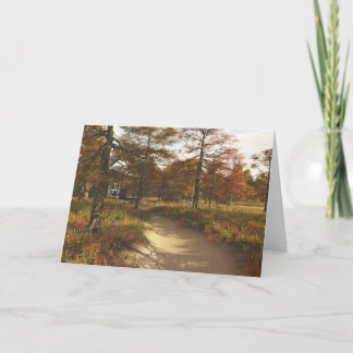 Cartes Pour Fêtes Annuelles Automne dans le pays (thanksgiving)