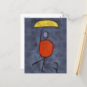 Cartes Pour Fêtes Annuelles Avec parapluie par Paul Klee