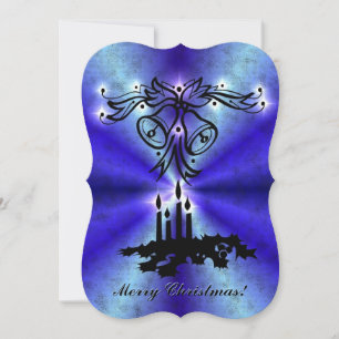 Cartes Pour Fêtes Annuelles Avent, Noël un Déco sur bleu vert arc-en-ciel