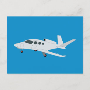 Cartes Pour Fêtes Annuelles Avion à réaction