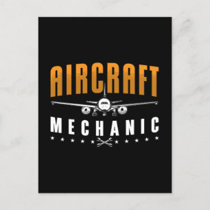 Cartes Pour Fêtes Annuelles Avion Mécanique Avion Avion Fixer Avions