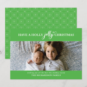 CARTES POUR FÊTES ANNUELLES AVOIR UNE PHOTO PLATE DE NOËL SAINTE JOLLY