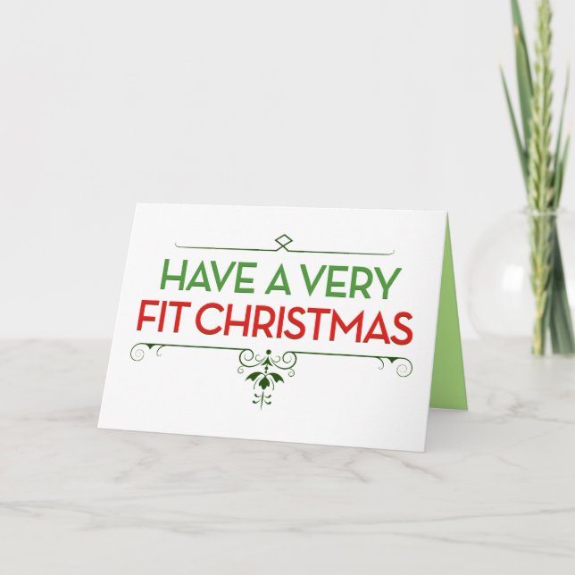 Cartes Pour Fêtes Annuelles Avoir une très bonne motivation de Noël (Devant)