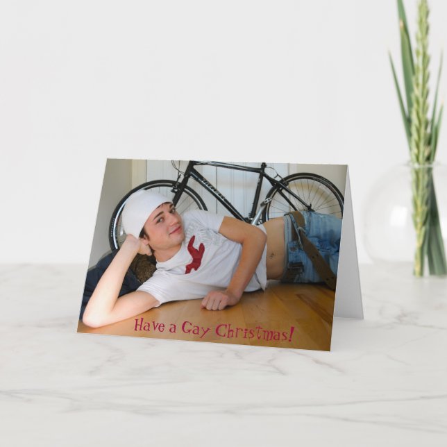 Cartes Pour Fêtes Annuelles Ayez Noël gai ! (Devant)