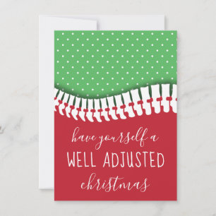 Cartes Pour Fêtes Annuelles Ayez Un Chiro De Noël Bien Ajusté