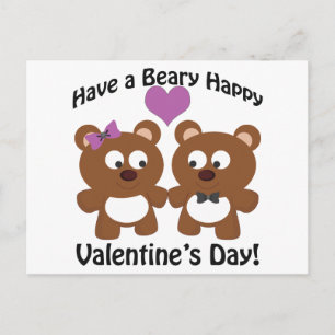 Cartes Pour Fêtes Annuelles Ayez un Heureuse Sainte-Valentin de la Béary !