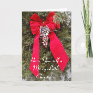 Cartes Pour Fêtes Annuelles Ayez un joyeux petit Noël