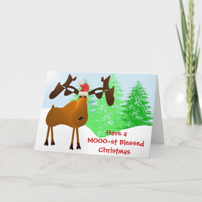 Cartes Pour Fêtes Annuelles Ayez un Noël de Noël de la MdO (Devant)