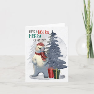 Cartes Pour Fêtes Annuelles Ayez une bière Joyeux Noël