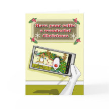Ayez votre selfie un merveilleux Noël