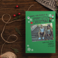 Ayez-vous une petite photo de Noël Éffrayante