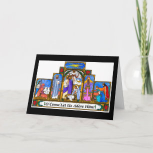 Cartes Pour Fêtes Annuelles Baby Jesus