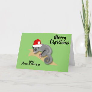 Cartes Pour Fêtes Annuelles Baby Sugar Glider Noël