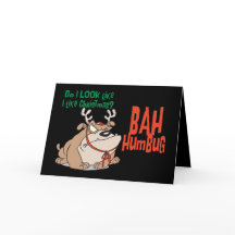 Bah Humbug Funny Noël