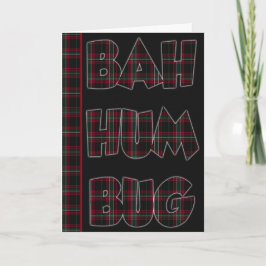 Cartes Pour Fêtes Annuelles Bah Humbug lancé