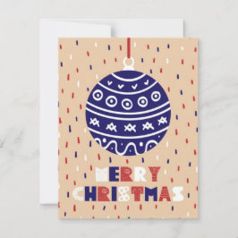 Cartes Pour Fêtes Annuelles Bal de Noël