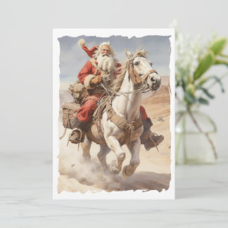 Cartes Pour Fêtes Annuelles Balade de Noël du Père Noël Sud-Ouest