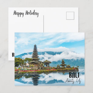 CARTES POUR FÊTES ANNUELLES BALI NOUS ATTEND
