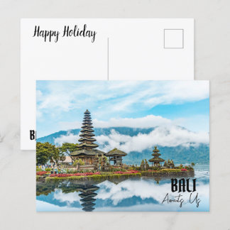 CARTES POUR FÊTES ANNUELLES BALI NOUS ATTEND