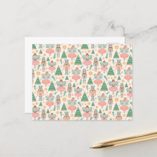 Cartes Pour Fêtes Annuelles Ballet et fées de craquelins sur Arrière - plan de