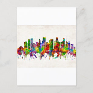 Cartes Pour Fêtes Annuelles Baltimore Maryland Skyline