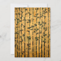 Bambou de la forêt zen vintage