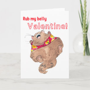 Cartes Pour Fêtes Annuelles Bande de ventre valentine