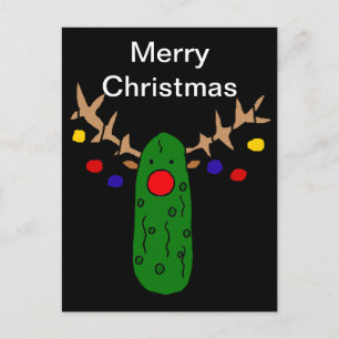 Cartes Pour Fêtes Annuelles Bande dessinée drôle de Noël de conserves au