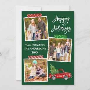 Cartes Pour Fêtes Annuelles Bande Vintage de bande d'embarcation de script de 