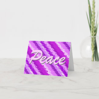 Cartes Pour Fêtes Annuelles Bandes de verre - nuances améthyste violet