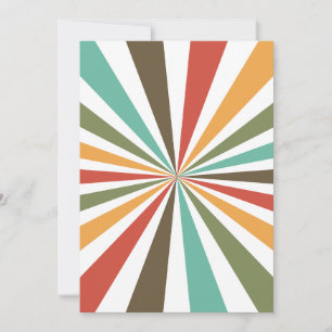 Cartes Pour Fêtes Annuelles Bandes Rétro En Arrière - plan Transparent No 02