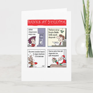 Cartes Pour Fêtes Annuelles Banques au Noël