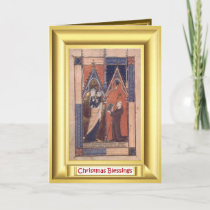 Cartes Pour Fêtes Annuelles Baptême médiéval