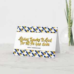 Cartes Pour Fêtes Annuelles BARBADOS Élégants Remerciements MERCI