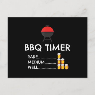 Cartes Pour Fêtes Annuelles Barbecue Barbecue Funny Grill Grill Cadeau