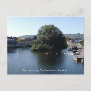 Cartes Pour Fêtes Annuelles Barrow River près de Carlow town, Leinster Irlande