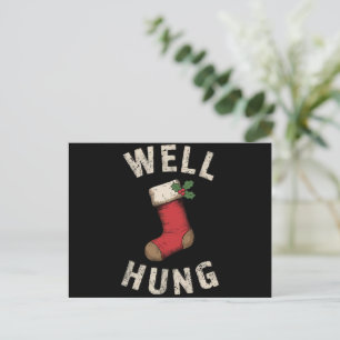 Cartes Pour Fêtes Annuelles Bas de Noël sale bien pendu Cadeau de vacances