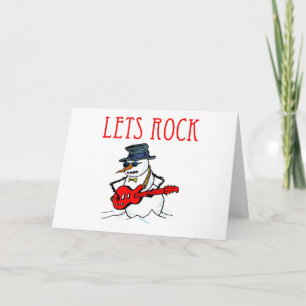 Cartes Pour Fêtes Annuelles Basculons le bonhomme de neige