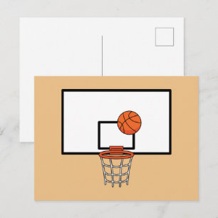 Cartes Pour Fêtes Annuelles Basket-ball