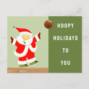 Cartes Pour Fêtes Annuelles Basket-ball